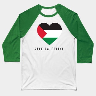 Save Palestine Baseball T-Shirt